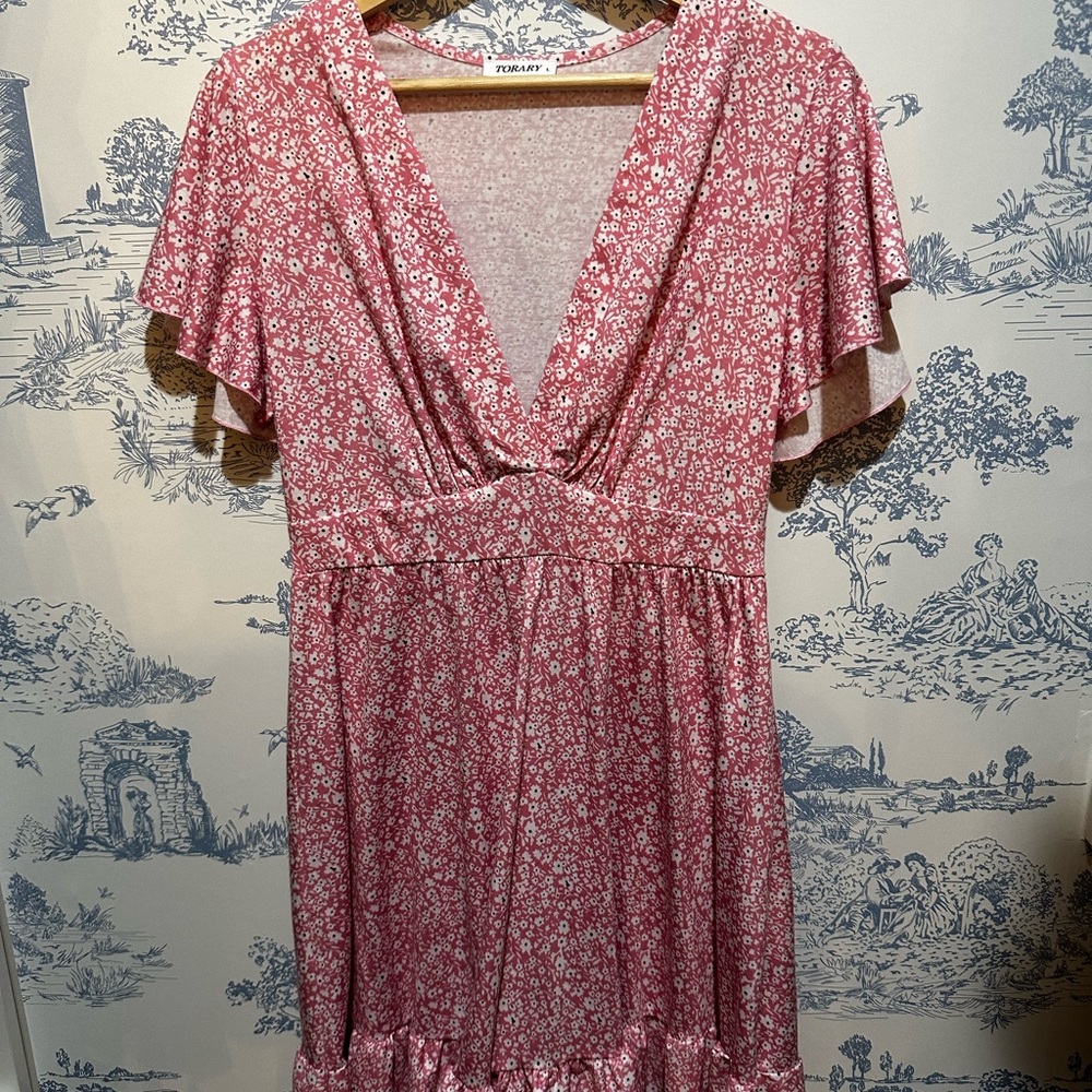 Floral Pink Dress